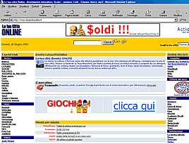 a tua citt Online, tempo, divertimento interattivo, Chat, Forum,  Gratis - annunci,  Link , Cinema, borsa, mp3